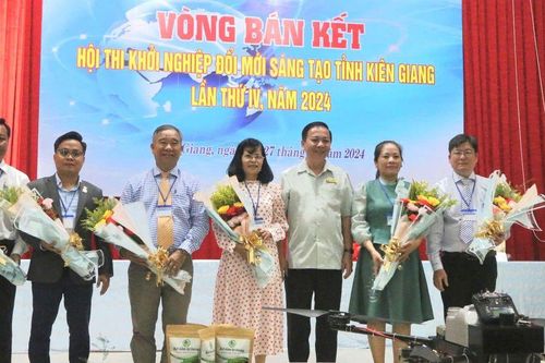Kiên Giang: 16 dự án vào chung khảo Hội thi 'Khởi nghiệp, Đổi mới, Sáng tạo' năm 2024