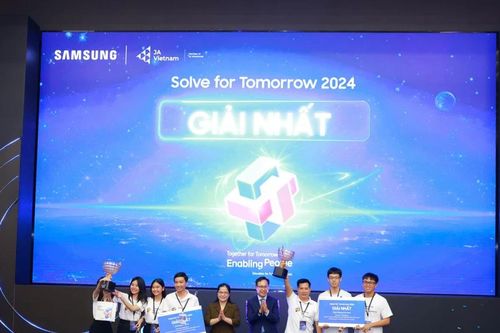 Phổ thông Dân tộc Nội trú Him Lam (Hậu Giang) và THPT Chuyên Lê Quý Đôn (Đà Nẵng) giành giải nhất cuộc thi Solve for Tomorrow 2024