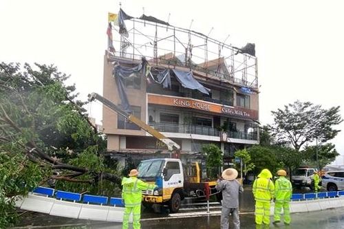 Đà Nẵng: Hàng chục ngôi nhà tốc mái, hơn 900 cây xanh bị ngã, đổ do bão số 6