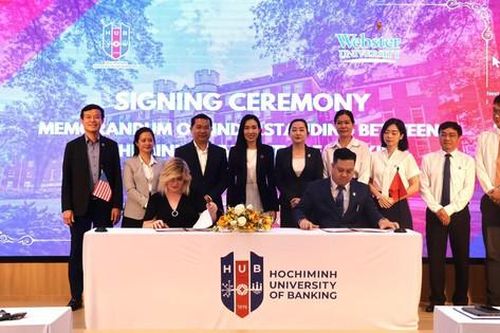 Hợp tác giữa Trường Đại học Ngân hàng Thành phố Hồ Chí Minh và Đại học Webster (Hoa Kỳ)
