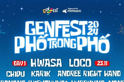 Genfest 2024 trở lại cùng các nghệ sĩ đình đám trong nước và quốc tế