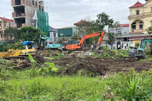 Huyện Thường Tín hoàn thành cưỡng chế thu hồi đất đợt 2 tại xã Duyên Thái