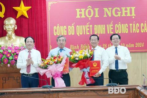 Bổ nhiệm Phó Trưởng Ban Nội chính Tỉnh ủy, Giám đốc Sở Tư pháp