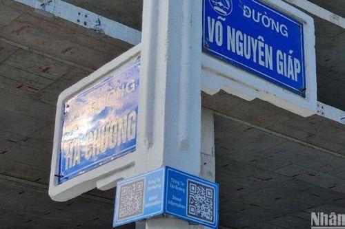 Đà Nẵng lắp đặt QR Code giới thiệu thông tin tên đường trên toàn thành phố