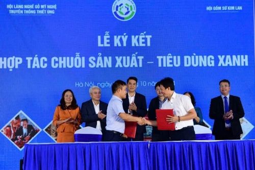 Khai mạc Tuần lễ kết nối chuỗi sản xuất-tiêu dùng bền vững các làng nghề truyền thống