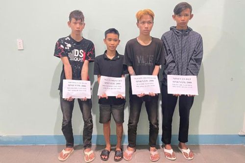 Quảng Nam tạm giữ đối với 4 đối tượng cướp tài sản