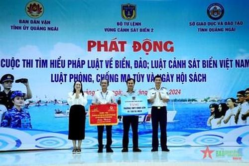 Vùng Cảnh sát biển 2 phát động Cuộc thi tìm hiểu pháp luật