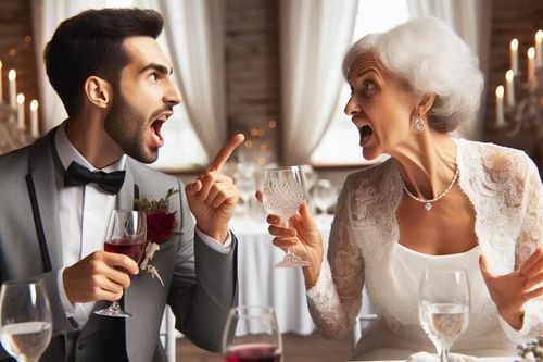 Đưa bạn gái cũ của con đến phá đám, mẹ chú rể bị đuổi