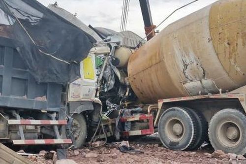 Vụ TNGT liên hoàn 6 phương tiện tại Bắc Ninh: Cả hai tài xế đã tử vong