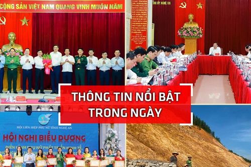 Nghệ An: Thông tin nổi bật ngày 28/10