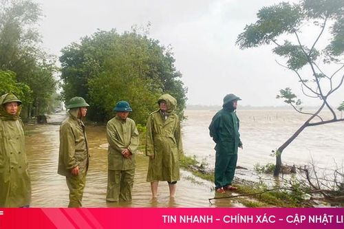 Mưa lớn kéo dài, nhiều khu vực ở thị xã Kỳ Anh ngập cục bộ
