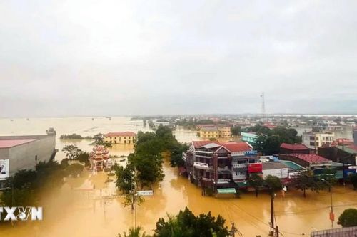 Quảng Bình: Mưa to, có nơi mưa rất to, nhiều nơi bị chia cắt, ngập lụt