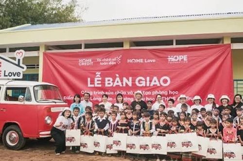 Hỗ trợ xây mới trường học tại huyện miền núi Quế Phong Nghệ An
