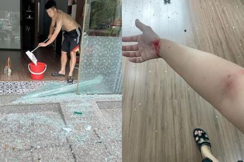 Vợ Bùi Tiến Dũng bị thương