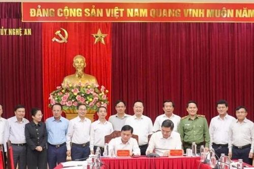 Ông Hoàng Nghĩa Hiếu được giao điều hành Tỉnh ủy Nghệ An