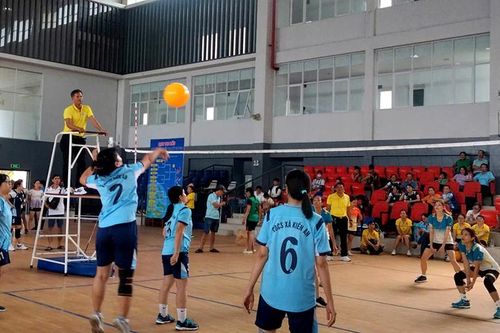 Giải bóng chuyền hơi nữ công nhân, viên chức, lao động lần thứ II/2024
