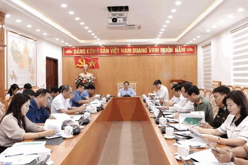 Họp Ban Tổ chức Tuần Du lịch – Văn hóa Lai Châu năm 2024