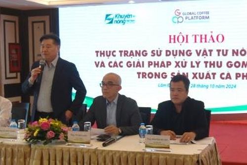 Thực trạng sử dụng vật tư nông nghiệp và giải pháp xử lý thu gom rác thải trong sản xuất cà phê