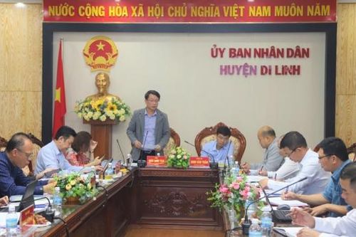 Bộ Xây dựng khảo sát, đánh giá thị trấn Di Linh xây dựng đô thị loại IV