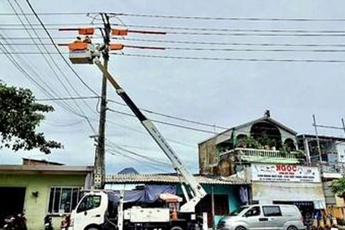 Đến 15 giờ ngày 28/10 khắc phục hoàn toàn lưới điện bị ảnh hưởng bởi bão số 6