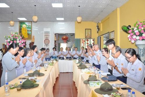 Trà Vinh: Các đơn vị Gia đình Phật tử ở Tây Nam Bộ họp định hướng hoạt động Phật sự năm 2025