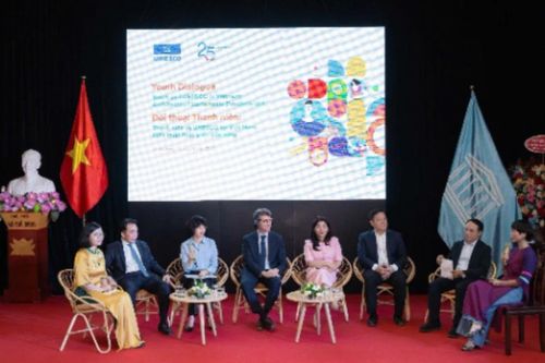 Đối thoại 'Thanh niên và UNESCO tại Việt Nam: Kiến thiết phát triển bền vững'