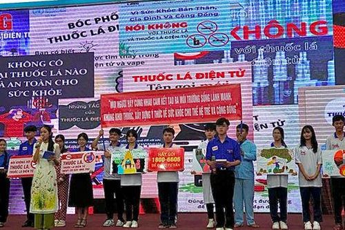 Cuộc thi 'Tìm hiểu tác hại của thuốc lá và thuốc lá điện tử' trong thanh thiếu niên tỉnh Cà Mau, năm 2024