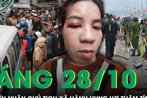Sáng 28/10: Hé lộ nguyên nhân Chủ tịch xã ở Long An hành hung vợ đến thâm tím mặt