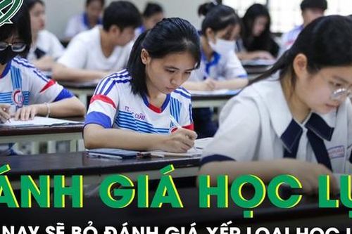 Từ năm học 2024-2025 sẽ bỏ đánh giá xếp loại học lực giỏi, khá, trung bình, yếu