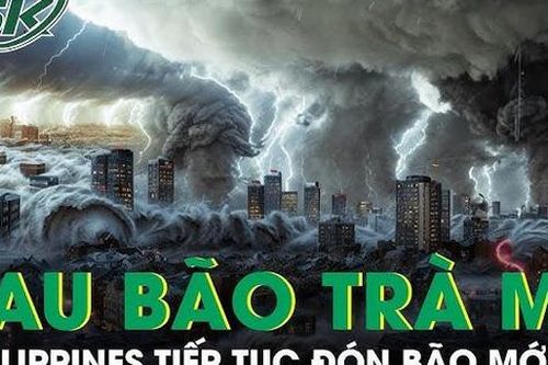 Philippines tiếp tục đón bão mới sau khi bão Trà Mi quét qua khiến hơn 100 người thiệt mạng