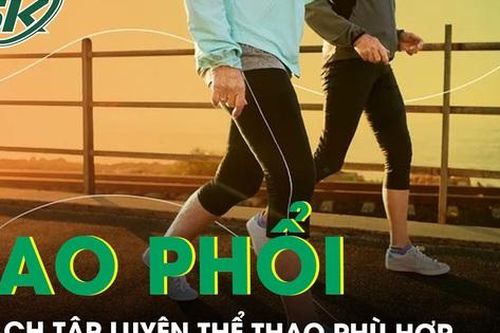 Lao phổi và cách tập luyện thể thao phù hợp
