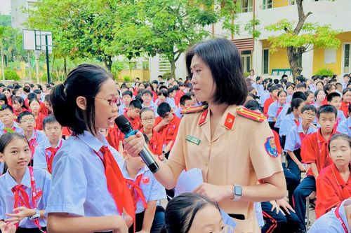 Tuyên truyền pháp luật, phòng ngừa tai nạn giao thông tại học đường
