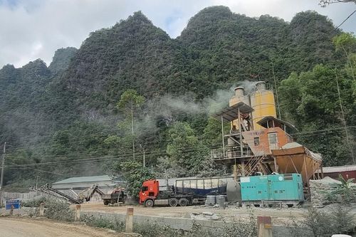 Cao Bằng: Cả tỉnh có 17 trạm trộn bê tông thì chỉ có 1 trạm không vướng sai phạm