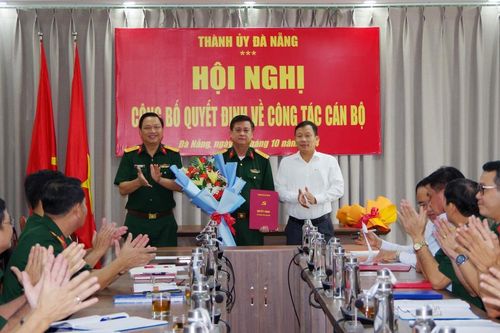 Chỉ định Đại tá Võ Văn Tuấn giữ chức Phó bí thư Đảng ủy quân sự thành phố