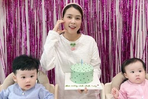 'Phú bà' Sam đón sinh nhật bên cặp song sinh lai Hàn Quốc