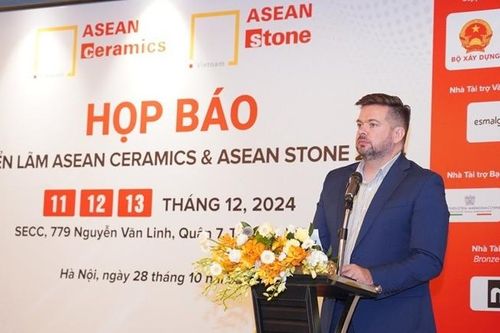 Đa dạng các thương hiệu quốc tế trong ngành Gốm sứ quy tụ tại Triển lãm ASEAN Ceramics 2024