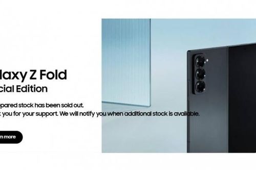 Galaxy Z Fold Special Edition 'cháy hàng' sau 10 phút