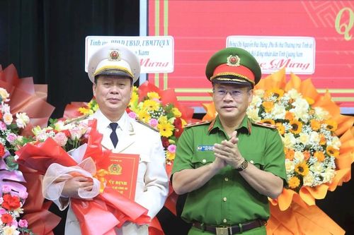 Thăng cấp hàm Thiếu tướng đối với Giám đốc Công an tỉnh Quảng Nam