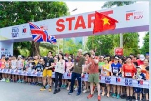 Giải chạy gây quỹ từ thiện BritCham Fun Run 2024 diễn ra vào ngày 10/11