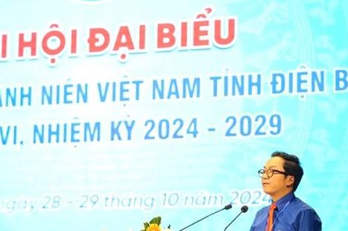 Anh Mùa Chiến Thắng được bầu làm Chủ tịch Hội LHTN Việt Nam tỉnh Điện Biên