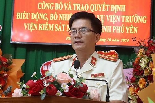 Bổ nhiệm Viện trưởng Viện Kiểm sát nhân dân tỉnh Phú Yên