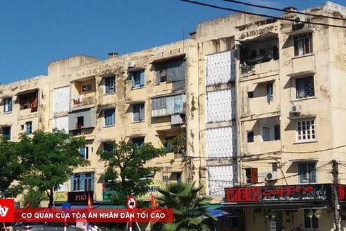 Cưỡng chế di dời nhiều hộ dân tại khu chung cư xuống cấp