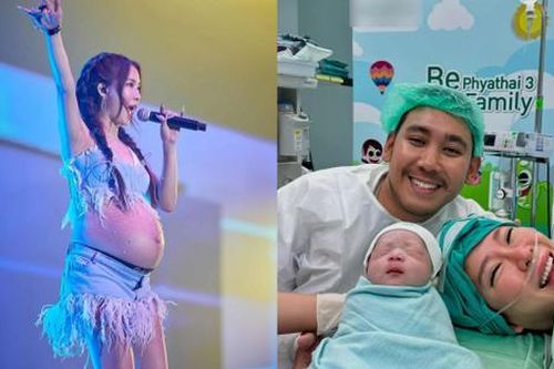 Nữ ca sĩ bầu hơn 9 tháng vẫn đi diễn cực sung, 3 ngày sau hạ sinh con trai đầu lòng