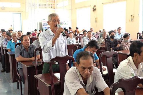 TP. Châu Đốc đối thoại giữa Đảng, chính quyền với Nhân dân và tiếp xúc cử tri trước kỳ họp HĐND 3 cấp