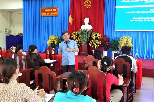 Châu Đốc tập huấn công tác xây dựng đời sống văn hóa