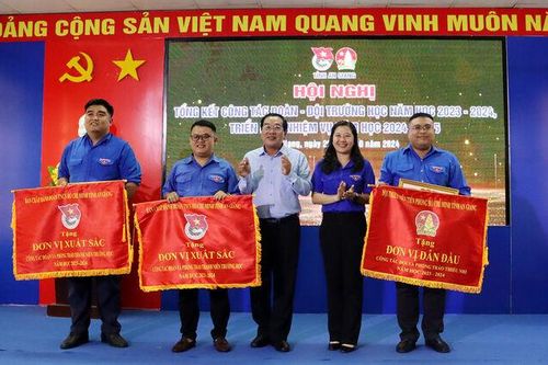 Tổng kết công tác Đoàn - Đội trường học năm học 2023 - 2024