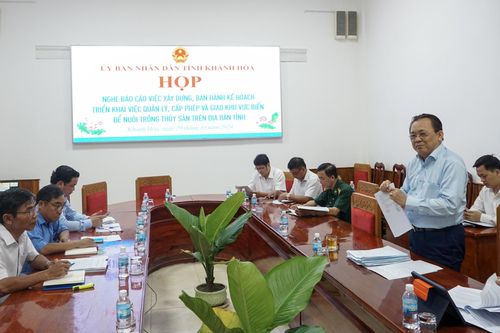 Các địa phương cần phải quản lý chặt chẽ việc nuôi trồng thủy sản lồng bè trên biển
