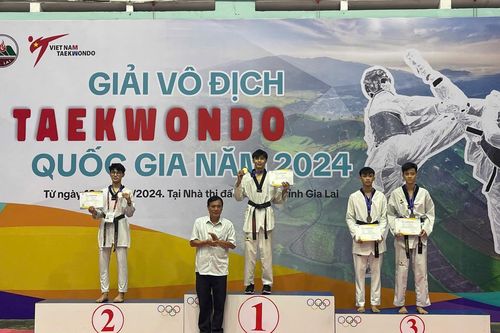 Giải vô địch taekwondo quốc gia 2024: Đội tuyển taekwondo Khánh Hòa vượt khó