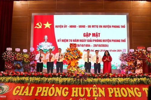 Phong Thổ: Kỷ niệm 70 năm Ngày Giải phóng huyện (29/10/1954-29/10/2024)