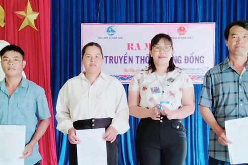 Thành lập thêm 3 Tổ truyền thông cộng đồng tại xã Nậm Chảy